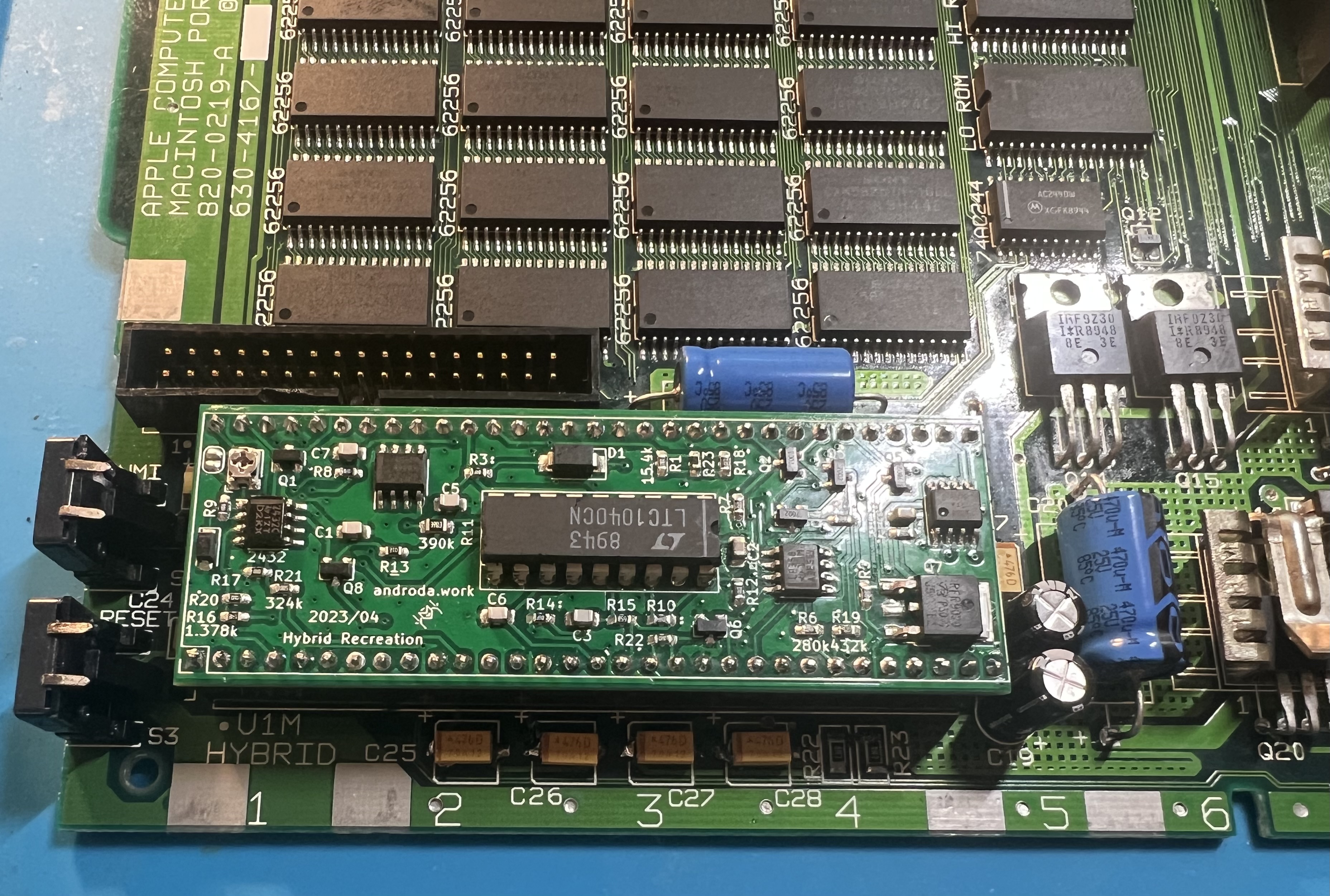 Replacement hybrid, in socket