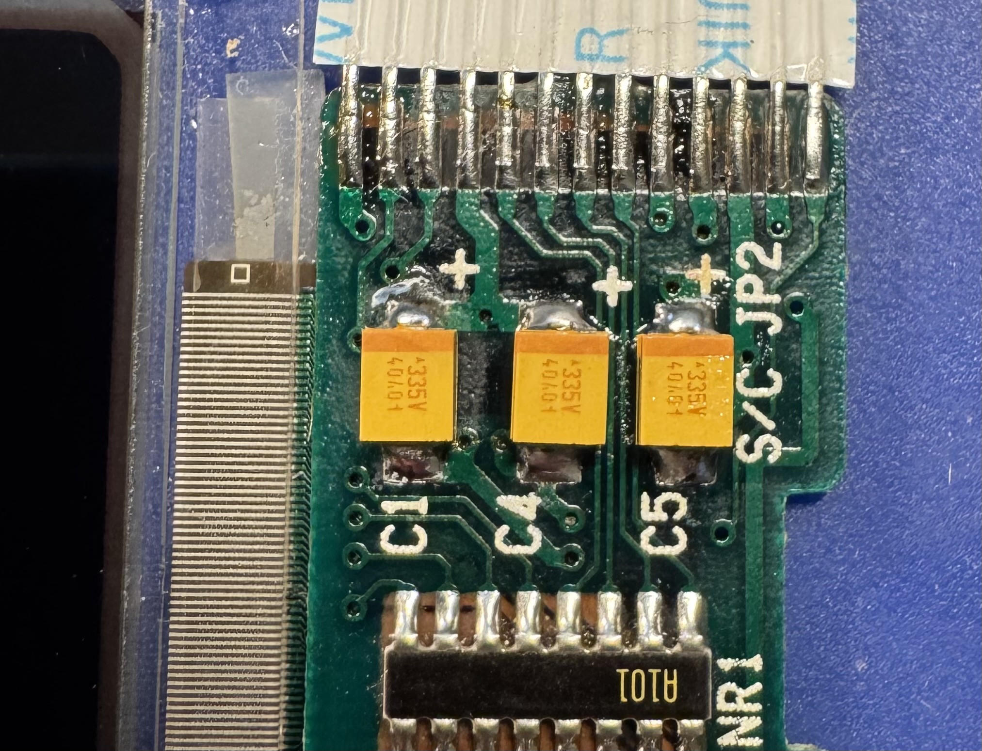 Recapping LCD