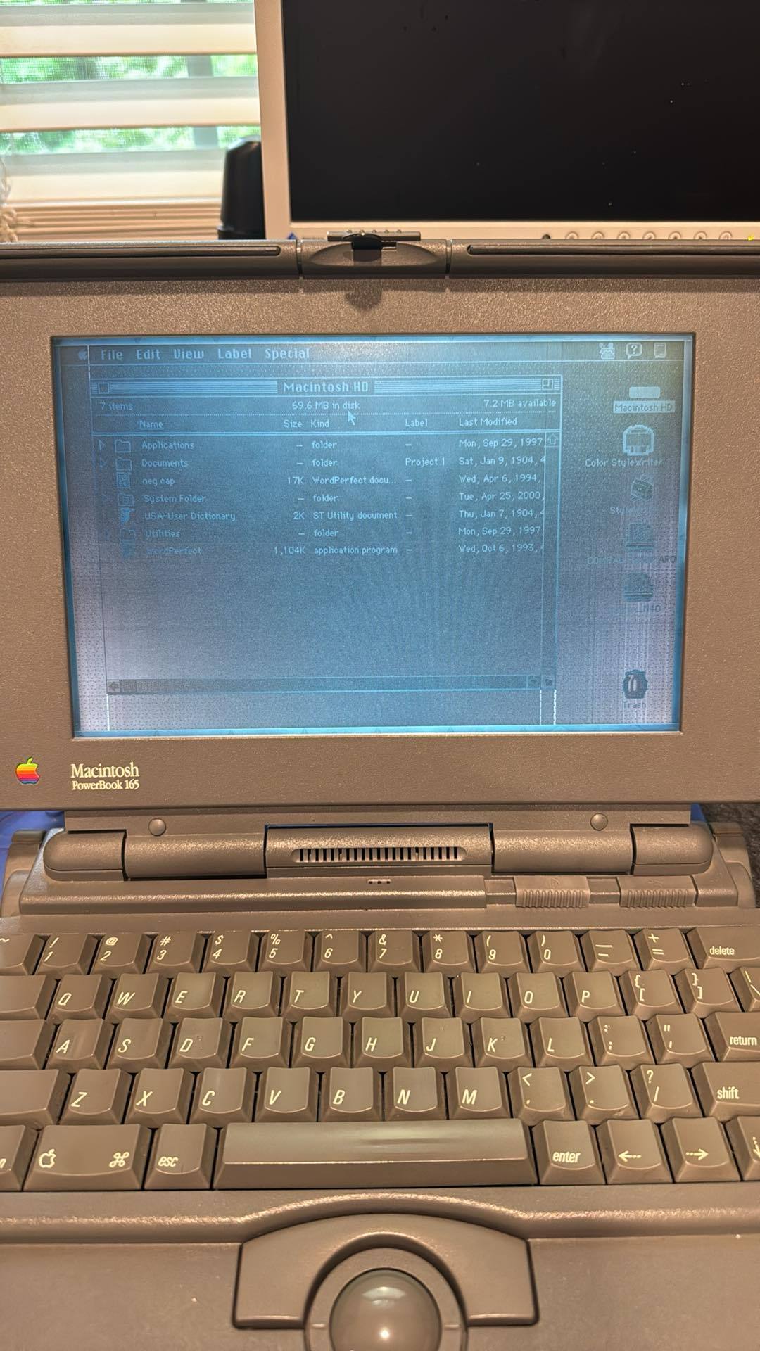 LCD before recap.